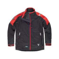 Softshell combinado y con detalles reflectantes