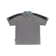 Polo de manga corta WORKTEAM WF2850 Ref.WTWF2850-GRIS/NEGRO