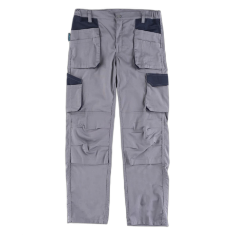 Pantalón combinado de tejido elástico WORKTEAM WF2650