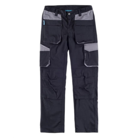 Pantalón combinado de tejido elástico WORKTEAM WF2650