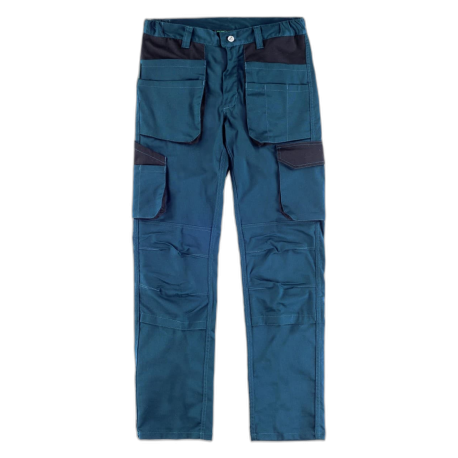 Pantalón combinado de tejido elástico WORKTEAM WF2650