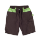 Bermuda multibolsillos con refuerzo en culera WORKTEAM WF1017 Ref.WTWF1017-MARRON/VERDE LIMA