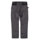 Pantalón multibolsillos con refuerzo en culera WORKTEAM WF1050 Ref.WTWF1050-GRIS OSCURO/NEGRO