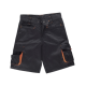 Bermuda linea 6 WORKTEAM WF1617 Ref.WTWF1617-NEGRO/NARANJA AV