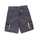 Bermuda linea 6 WORKTEAM WF1617 Ref.WTWF1617-GRIS/AMARILLO AV