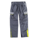 Pantalón linea 5 WORKTEAM WF5852 Ref.WTWF5852-GRIS OSCURO/GRIS CLARO