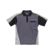 Polo linea 5 combinado en 3 colores con vivos reflectantes WORKTEAM WF5855 Ref.WTWF5855-GRIS OSCURO/GRIS CLARO/NEGRO