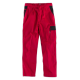 Pantalón linea 1 WORKTEAM WF1500 Ref.WTWF1500-ROJO/NEGRO