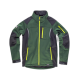 Workshell combinado con detalles reflectantes WORKTEAM S9495 Ref.WTS9495-VERDE OSCURO/NEGRO