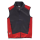 Chaleco Softshell Combinado WORKTEAM S9315 Ref.WTS9315-NEGRO/ROJO