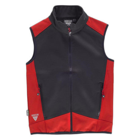 Chaleco Softshell Combinado WORKTEAM S9315