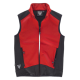 Chaleco Softshell Combinado WORKTEAM S9315 Ref.WTS9315-ROJO/NEGRO