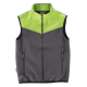 Chaleco Softshell Combinado WORKTEAM S9316 Ref.WTS9316-GRIS/VERDE LIMA