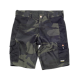 Bermuda camuflaje combinado con negro WORKTEAM S8516 Ref.WTS8516-CAMUFLAGE GRIS/NEGRO