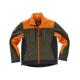 Workshell combinadal con dos bolsillos laterales y 2 bolsillos en pecho WORKTEAM S8625 Ref.WTS8625-VERDE CAZA/NARANJA AV/NEGRO