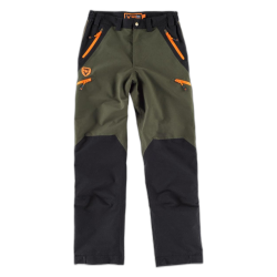 Pantalon impermeable combinado, con 2 bolsos laterales, 2 bolsos traseros y 2 bolsos en perneras