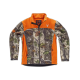 Cazadora workshell con estampado WORKTEAM S8665 Ref.WTS8665-CAMUFLAJE BOSQUE VERDE/NARANJA AV