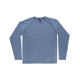 Camiseta manga larga en tejido jaspeado WORKTEAM B0068 Ref.WTB0068-AZAFATA