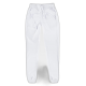 Pantalón de mujer con elástico en cintura y en bajos WORKTEAM B6930 Ref.WTB6930-BLANCO