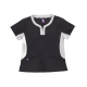 Casaca de mujer elástica y combinada WORKTEAM B6954 Ref.WTB6954-NEGRO/GRIS CLARO