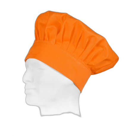 Gorro liso cocinero con velcro adaptable WORKTEAM M609