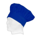 Gorro liso cocinero con velcro adaptable WORKTEAM M609 Ref.WTM609-AZUL