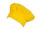 Gorro liso cocinero con velcro adaptable WORKTEAM M609 Ref.WTM609-AMARILLO