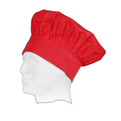 Gorro liso cocinero con velcro adaptable WORKTEAM M609