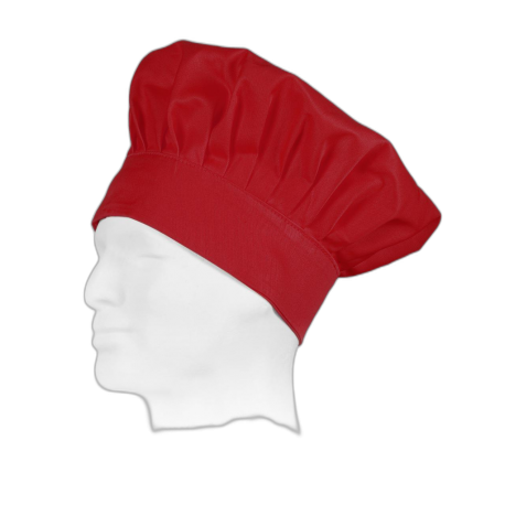 Gorro liso cocinero con velcro adaptable WORKTEAM M609