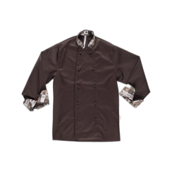 Chaqueta cocinero con botones de seguridad WORKTEAM B9209