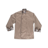 Chaqueta cocinero con botones de seguridad WORKTEAM B9209