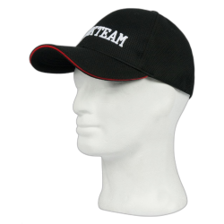 Gorra con logo tridimensional bordado