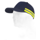 Gorra con cinta reflectante combinada WORKTEAM WFA909 Ref.WTWFA909-MARINO/AMARILLO AV