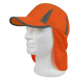 Gorra con ajuste trasero con velcro WORKTEAM WFA904 Ref.WTWFA904-NARANJA AV