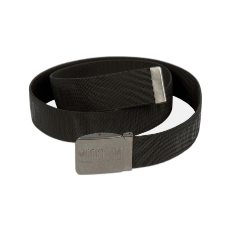 Cinturón elástico con logo en la hebilla y en el tejido WORKTEAM WFA501