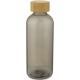Botella de plástico reciclado de 650 ml Ziggs Ref.PF100679-CARBON TRANSPARENTE 