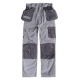 Pantalón sin elástico WORKTEAM B1419 Ref.WTB1419-GRIS CLARO/GRIS OSCURO