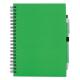 Libreta ecológica de cartón y papel 18x14,5cm Zas Ref.CFB363-VERDE 