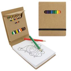 Libretas y sets para pintar a todo color para niños
