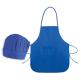 Set delantal y gorro infant Ref.CFT077-ROYAL 