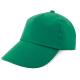 Gorra 100% de algodón con velcro Ref.CFT100-VERDE 