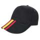 Gorra España clásica 5 paneles Ref.CFT1302-NEGRO 