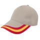 Gorra España 5 paneles Ref.CFT1303-CRUDO 