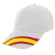 Gorra nacional de 5 paneles Ref.CFT145-BLANCO 