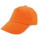 Gorra 100% de algodón peinado Ref.CFT148-NARANJA 