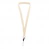 Lanyard algodon 100% crudo