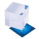 Pisapapeles cubo cristal Cudor Ref.5042- 