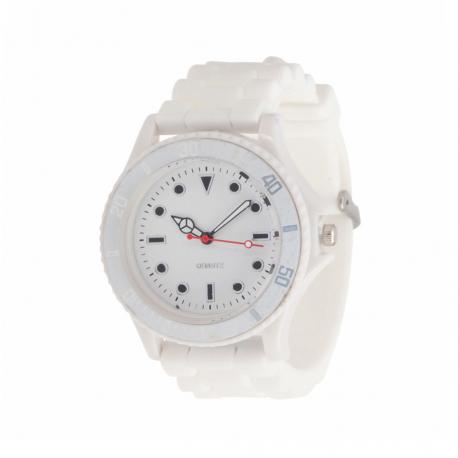 Reloj de agujas con pulsera de silicona Fobex