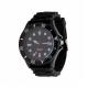 Reloj de agujas con pulsera de silicona Fobex Ref.3678-NEGRO