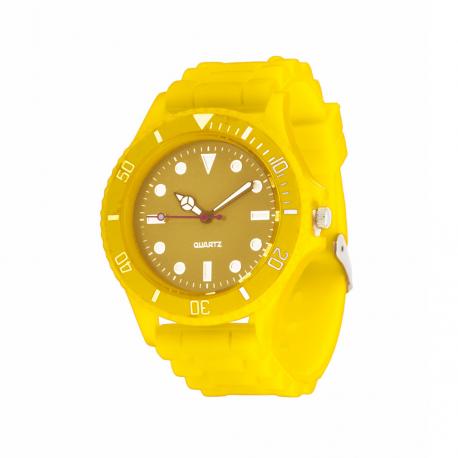Reloj de agujas con pulsera de silicona Fobex